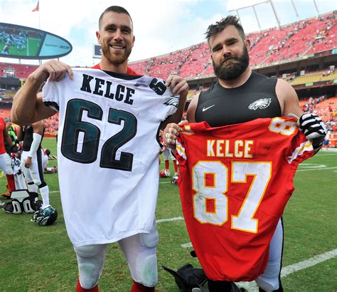 kelce travis and his brother